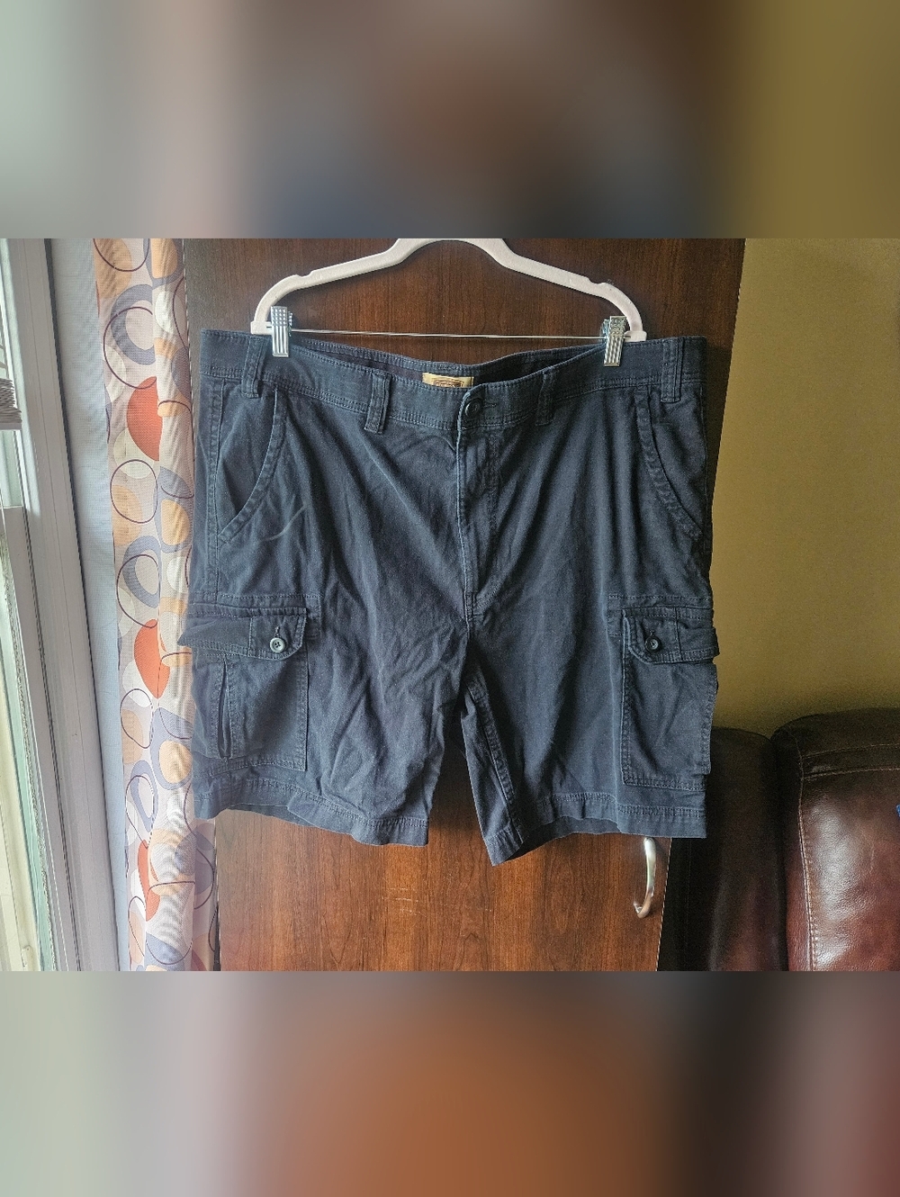 The Foundry Supply Co. Men's Cargo Shorts - Black Size 48